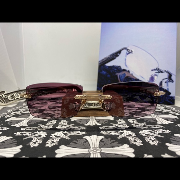 Chrome Hearts “DEEP 2” wwe/ Cherry Lens!! - Picture 3 of 8